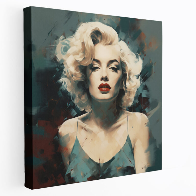 Marilyn Monroe Canvas Print - Vintage Movie Poster Art - Marilyn Monroe, Home Decoration, Wall Art, Canvas Print