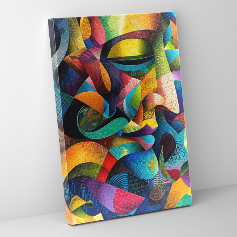 Vibrant Mannerism Canvas Print - Mannerism, Home Decoration, Canvas Wall Art, Wall Decoration