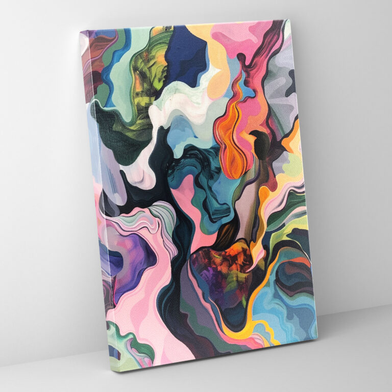 Abstract Nature Mannerism Wall Art - Mannerism, Home Decoration, Mannerism, Canvas