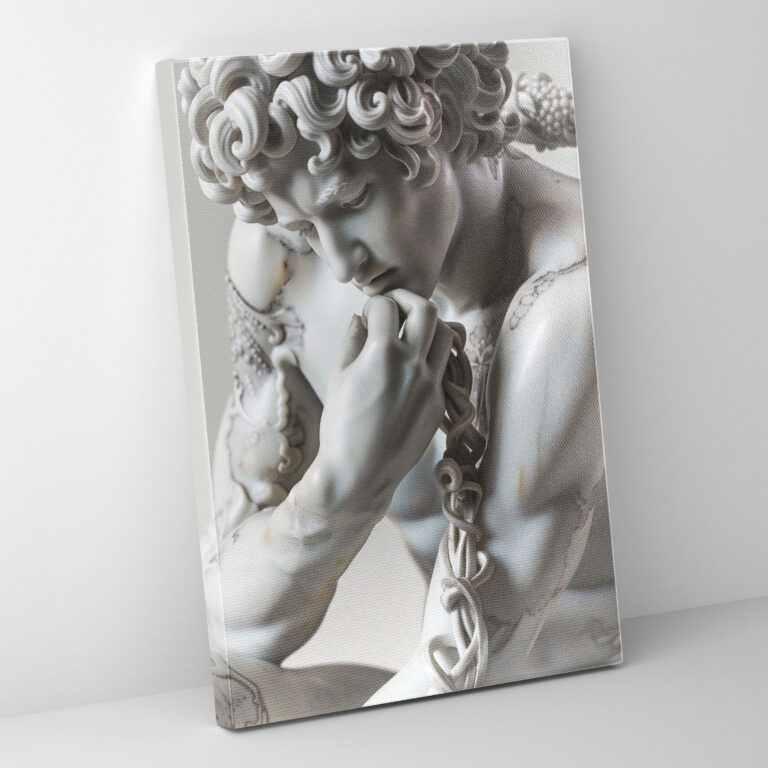 Mythological Details Canvas Print - Mannerism, Wall Decoration, Canvas, Mannerism