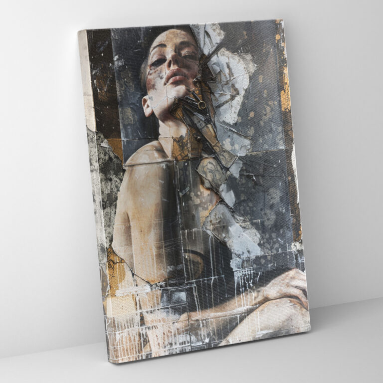Distorted Figures Mannerism Canvas Print - Mannerism, Canvas Wall Art, Mannerism, Wall Art