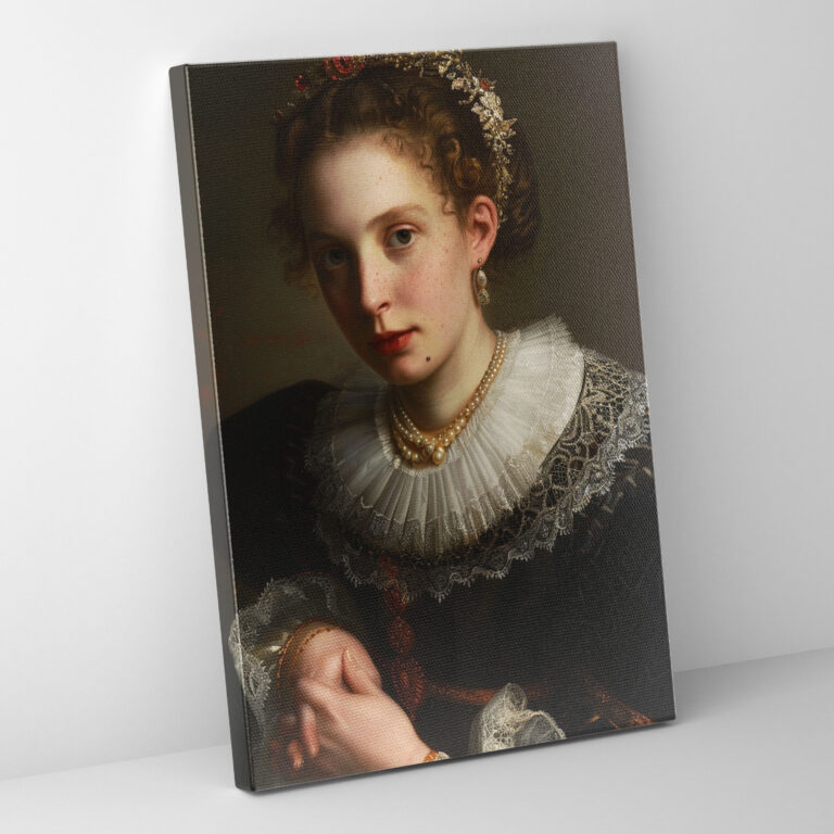 Mannerism Portrait Canvas Print - Mannerism, Canvas, Mannerism, Canvas Print