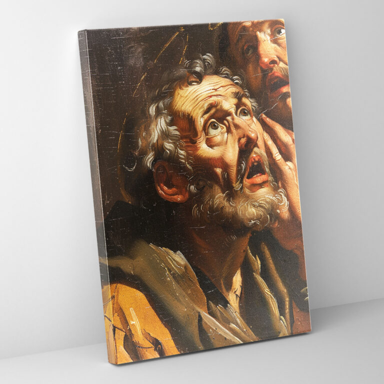 Exaggerated Gestures Mannerism Canvas Print - Mannerism, Wall Art, Home Decoration, Canvas