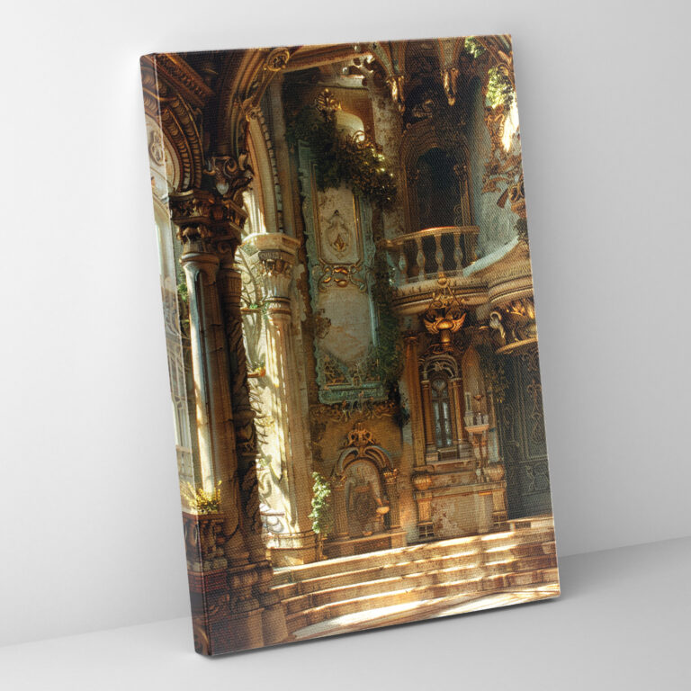 Architectural Mannerism Canvas Print - Mannerism, Wall Decoration, Canvas, Home Decoration