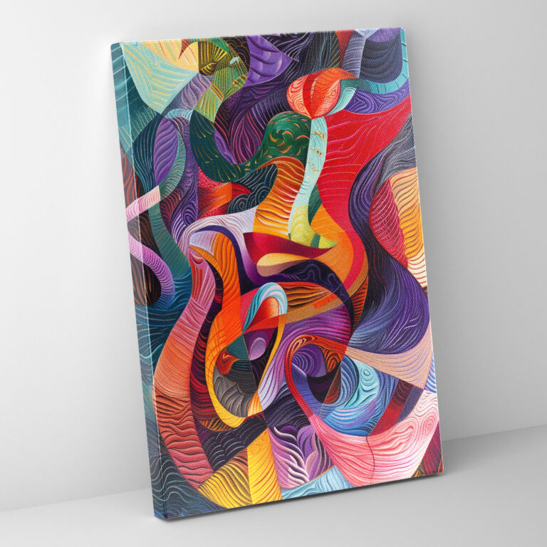 Vibrant Mannerism Wall Art - Mannerism, Mannerism, Canvas Print, Home Decoration