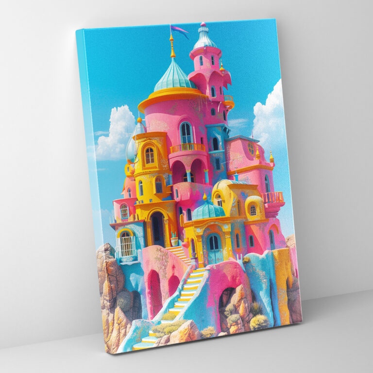 Mannerism Elaborate Architecture Wall Art - Mannerism, Wall Decoration, Canvas Wall Art, Home Decoration