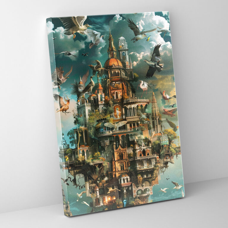 Fantastical World Mannerism Wall Decoration - Mannerism, Mannerism, Canvas Print, Wall Decoration