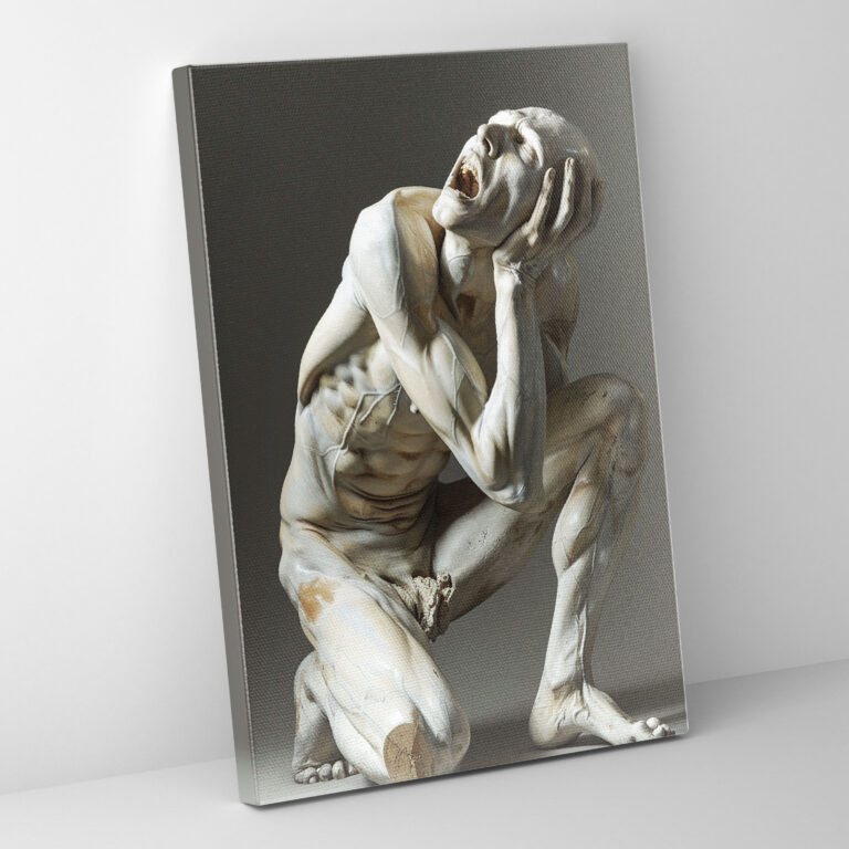 Contorted Figures Mannerism Canvas Print - Mannerism, Canvas Wall Art, Wall Decoration, Canvas Print