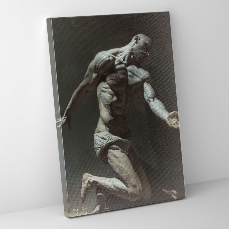 Exaggerated Anatomy Mannerism Canvas Print - Mannerism, Wall Art, Canvas, Canvas Wall Art