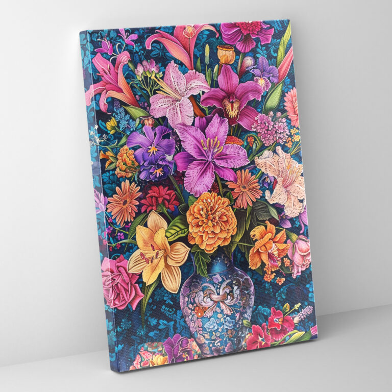 Vibrant Mannerism Canvas Print - Mannerism, Canvas Wall Art, Canvas, Canvas Print