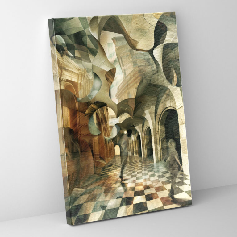 Surreal Mannerism Canvas Print - Mannerism, Mannerism, Wall Decoration, Canvas Wall Art