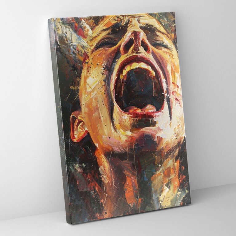 Expressive Mannerism Canvas Print - Mannerism, Canvas Wall Art, Mannerism, Canvas