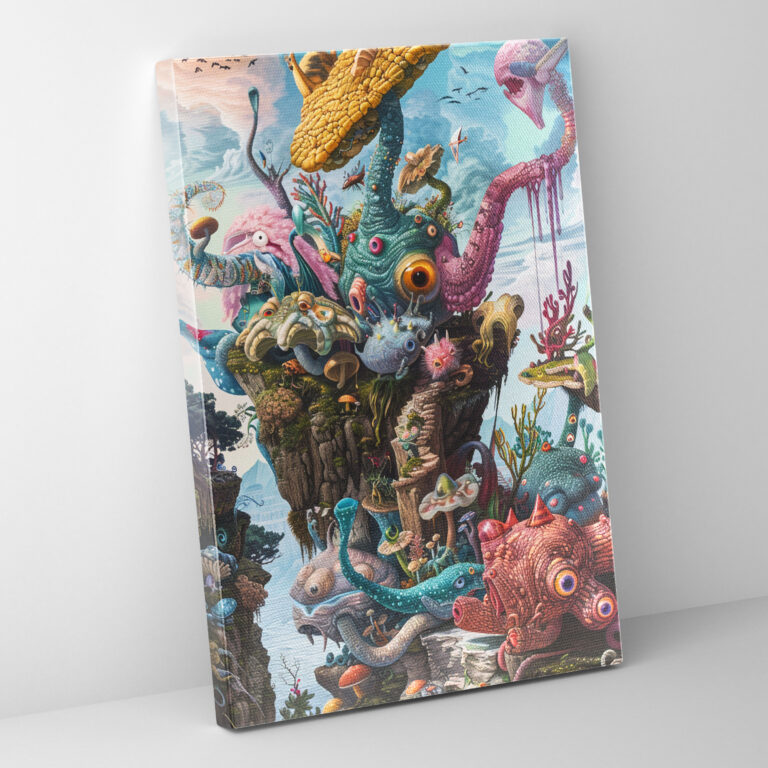 Whimsical Mannerism Wall Art - Mannerism, Canvas, Canvas Wall Art, Wall Decoration