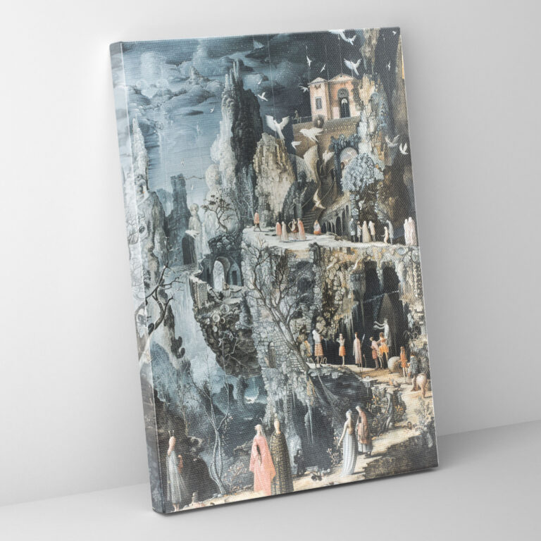 Fantastical Mannerism Wall Art - Mannerism, Wall Decoration, Home Decoration, Canvas