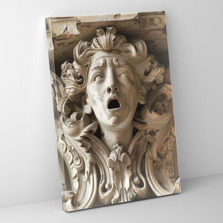 Mannerism Theatrical Wall Decoration Canvas Print - Mannerism, Mannerism, Wall Art, Home Decoration