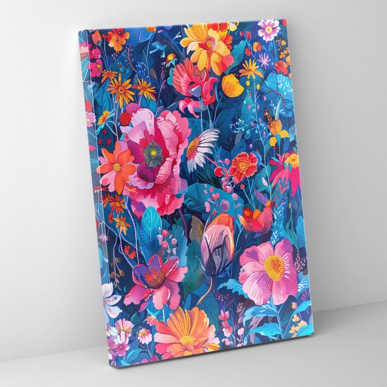 Mannerism Floral Canvas Print - Mannerism, Wall Art, Home Decoration, Canvas Print