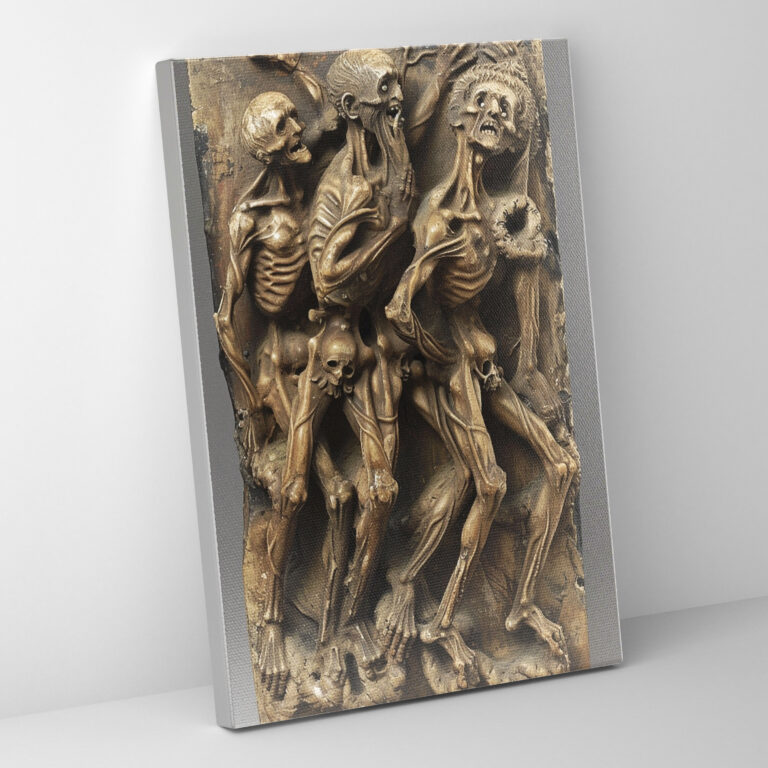 Twisted Figures Wall Decoration - Mannerism, Canvas Wall Art, Mannerism, Wall Decoration