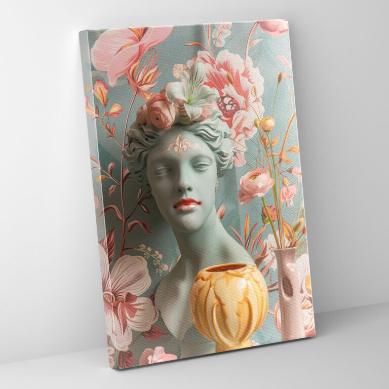 Pastel Motifs Wall Art - Mannerism, Home Decoration, Wall Art, Pop Of Color