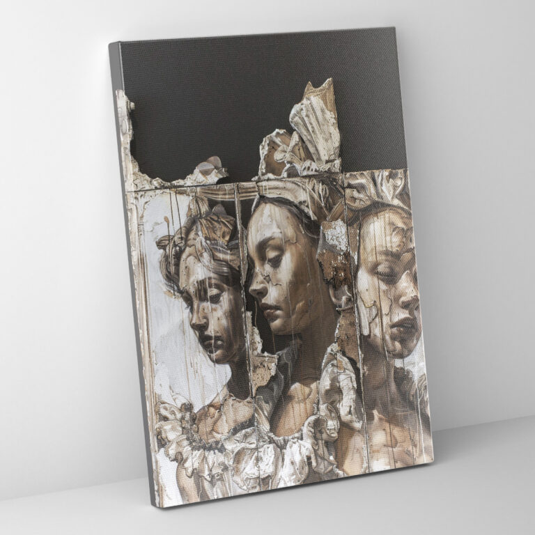 Mannerism Canvas Print - Exaggerated Elegance - Mannerism, Canvas Wall Art, Canvas, Mannerism