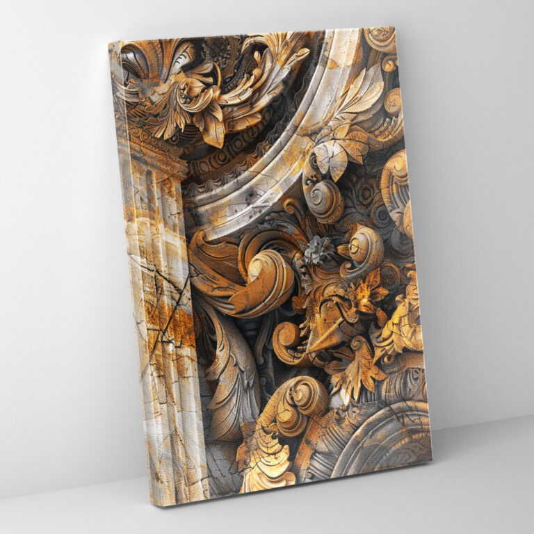 Mannerism Canvas Print - Ornate Textures - Mannerism, Mannerism, Canvas, Canvas Print