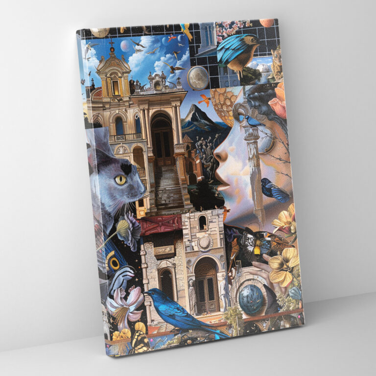 Mannerism Canvas Print - Dreamlike Whimsy - Mannerism, Wall Art, Canvas Wall Art, Canvas