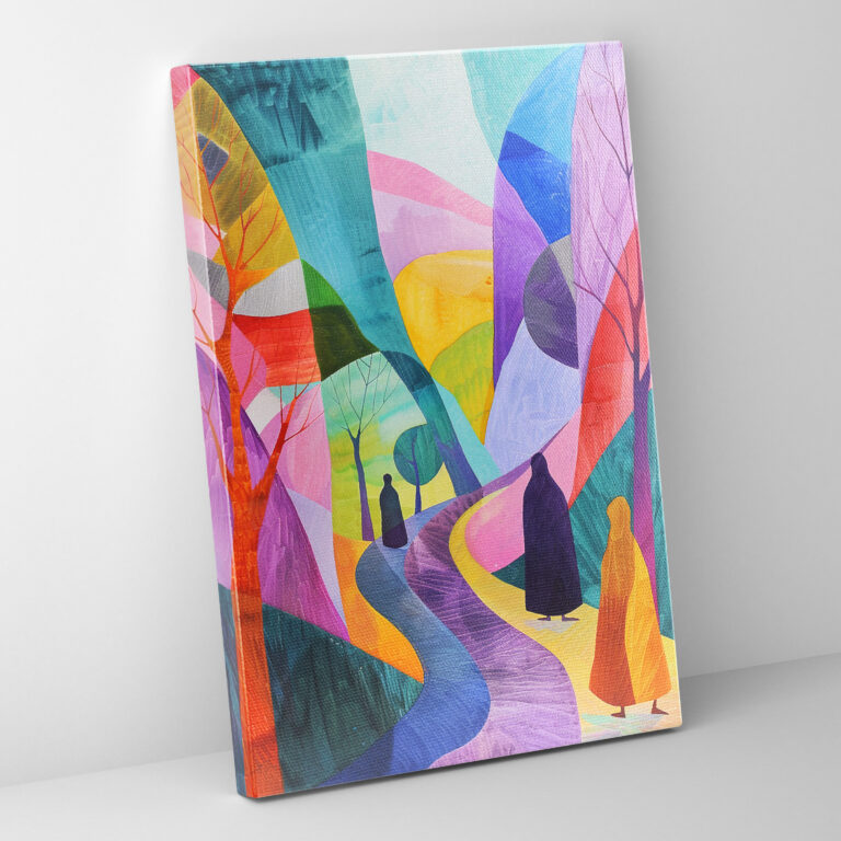 Dreamy Landscape Mannerism Canvas Print - Mannerism, Canvas Print, Wall Decoration, Canvas Wall Art