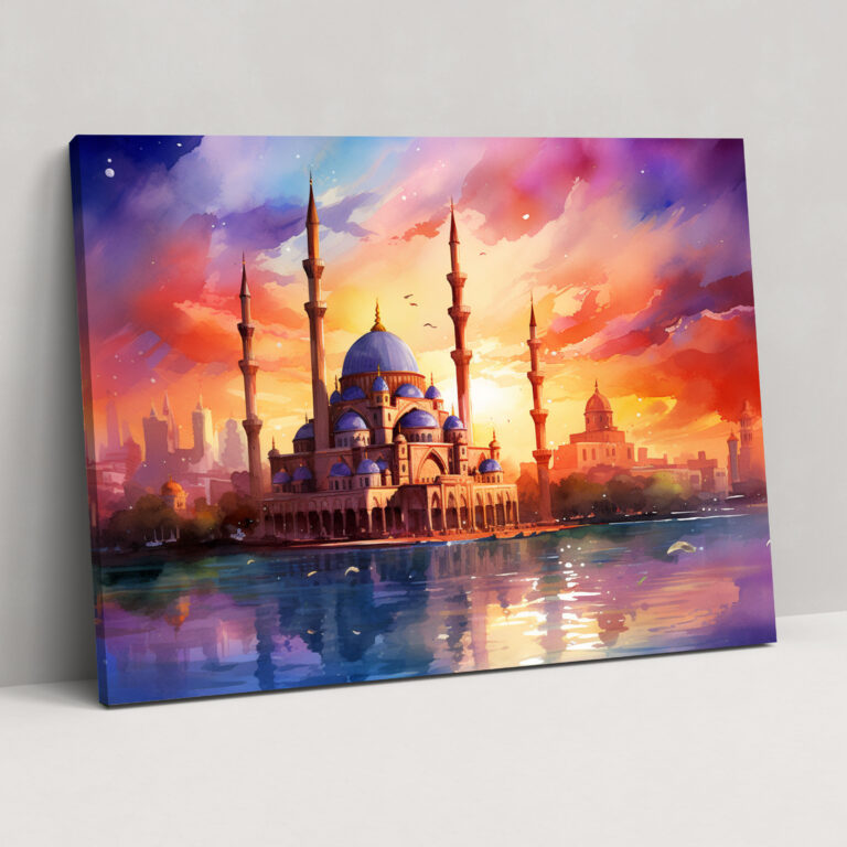 Mosque Wall Art - Mosque, Mosque, Home Decoration, Wall Decoration