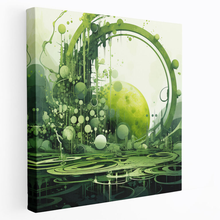 Abstract Moss Canvas Print - Moss, Canvas Wall Art, Canvas Print, Wall Art