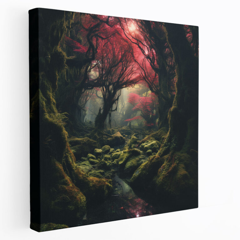 Mossy Trees Canvas Print - Moss, Canvas Print, Canvas, Moss