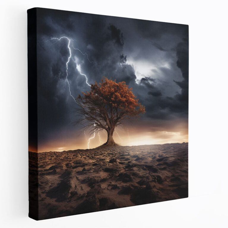 Motivational Wall Art: Resilient Strength - Motivational, Canvas Wall Art, Wall Decoration, Canvas Print