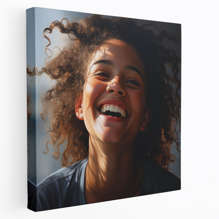 Motivational Canvas Wall Art - Motivational, Home Decoration, Close-Up Photograph, Joy