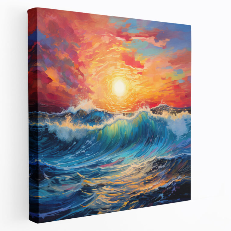 Motivational Sunrise Canvas Print - Motivational, Canvas Wall Art, Canvas Print, Home Decoration