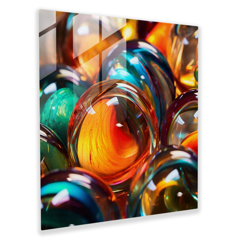 Marble Wall Decoration - Marble, Glass Print, Wall Decoration, Glass Art