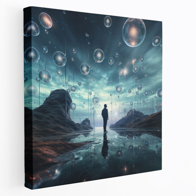 Dreamy Marble Wall Art - Marble, Canvas Print, Marble, Home Decoration