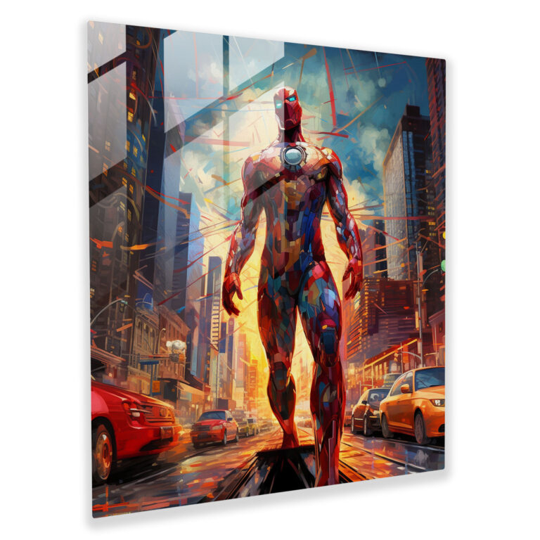 Mesmerizing Glass Print Artwork