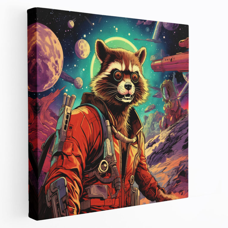 Marvel Wall Decoration: Retro Guardians Of The Galaxy - Marvel, Vintage Touch, Cosmic Adventures, Retro Comic Book Design