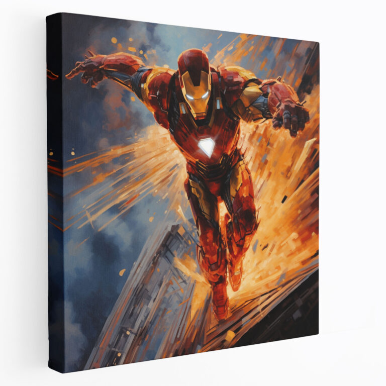 Marvel Iron Man Canvas Print - Marvel, Wall Decoration, Canvas, Canvas Wall Art