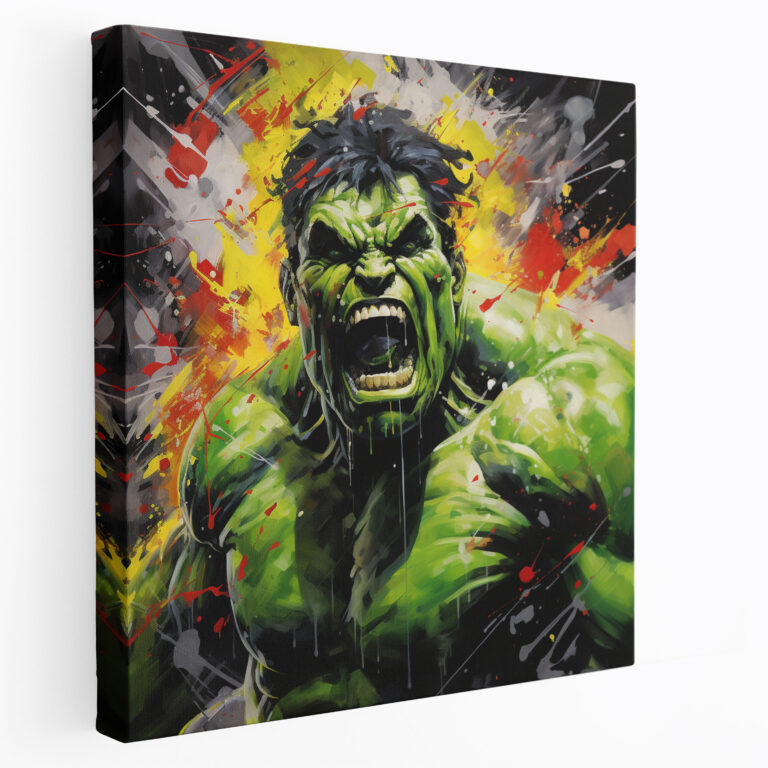 Marvel Hulk Canvas Print - Marvel, Wall Art, Marvel, Hulk