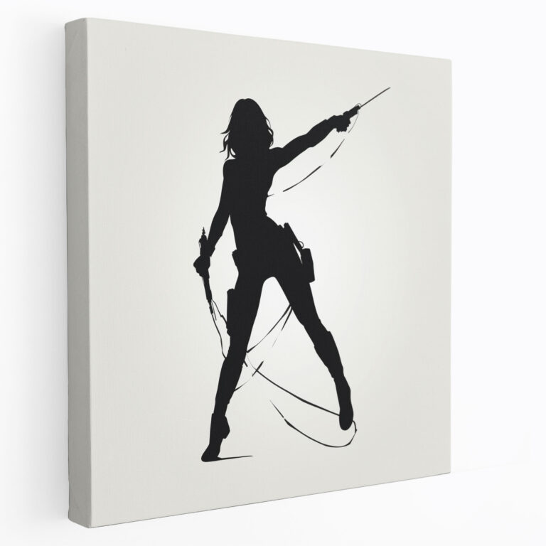 Marvel Black Widow Wall Art - Marvel, Wall Decoration, Minimalist Design, Home Decoration