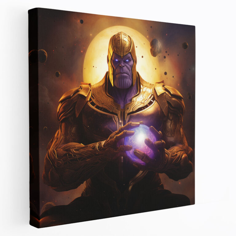 Marvel Thanos Canvas Print - Marvel, Canvas, Canvas Print, Wall Decoration