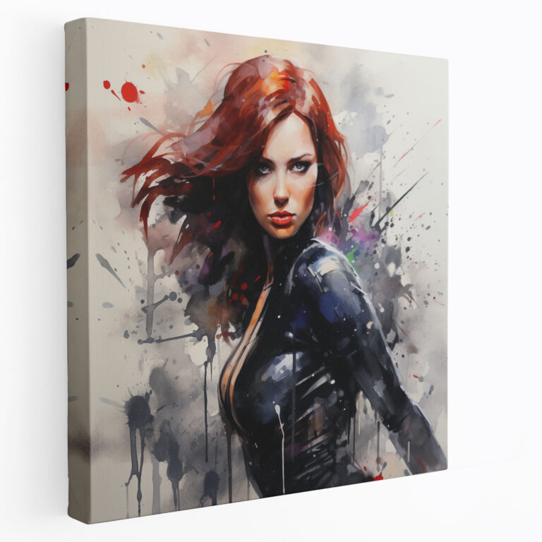 Marvel Wall Art - Watercolor Painting Style - Marvel, Marvel, Strength, Elegance