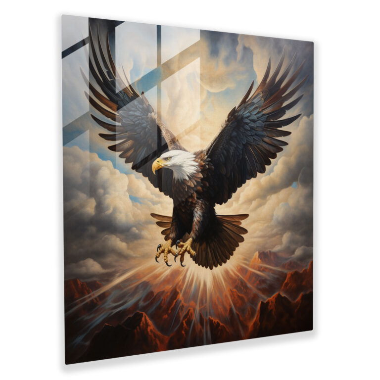 Motivational Modern Art - Motivational, Modern Art, Glass Print, Determination