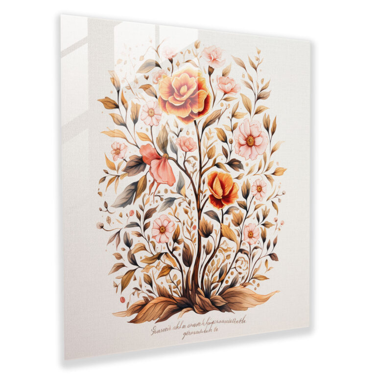 Motivational Glass Wall Art - Motivational, Glass Art, Growth, Wall Decoration