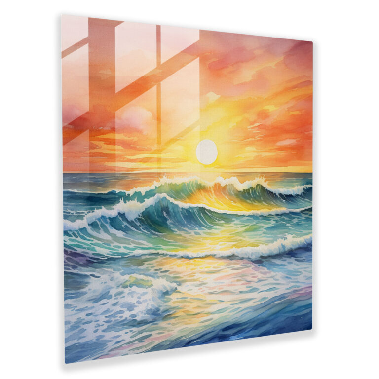 Motivational Glass Wall Art - Motivational, Home Decoration, Glass Art, Modern Art
