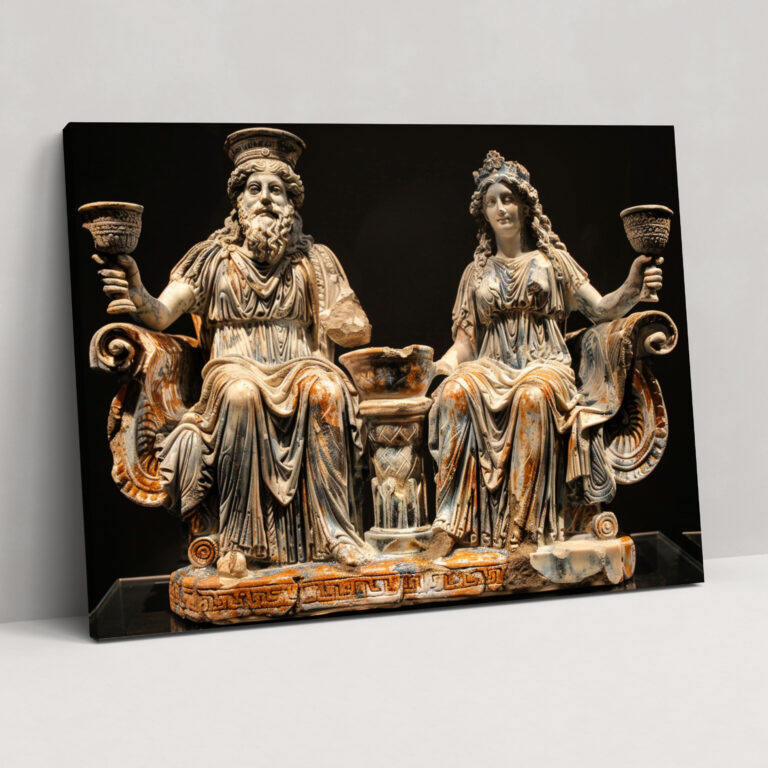 Mythology Canvas Print - Mythology, Wall Decoration, Mythology, Home Decoration