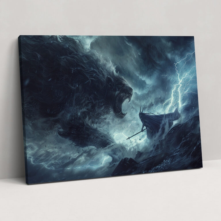 Norse Mythology Wall Art - Mythology, Canvas, Canvas Wall Art, Wall Decoration