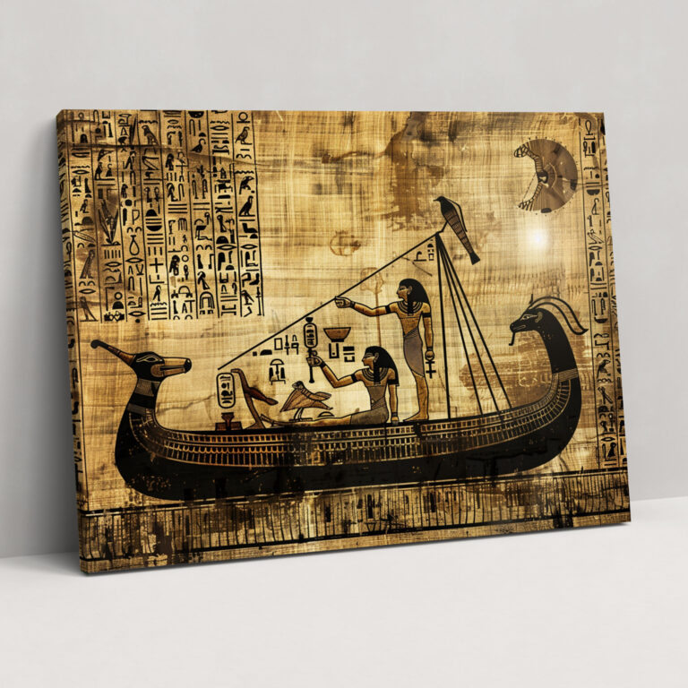 Egyptian Mythology Canvas Print - Mythology, Canvas Wall Art, Canvas, Wall Art