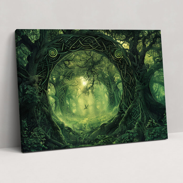 Celtic Mythology Wall Decoration - Mythology, Canvas Wall Art, Canvas, Home Decoration