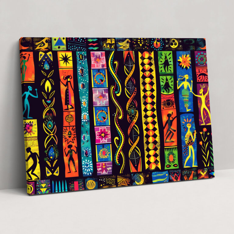 African Mythology Wall Decoration - Mythology, Home Decoration, Canvas Wall Art, Wall Decoration