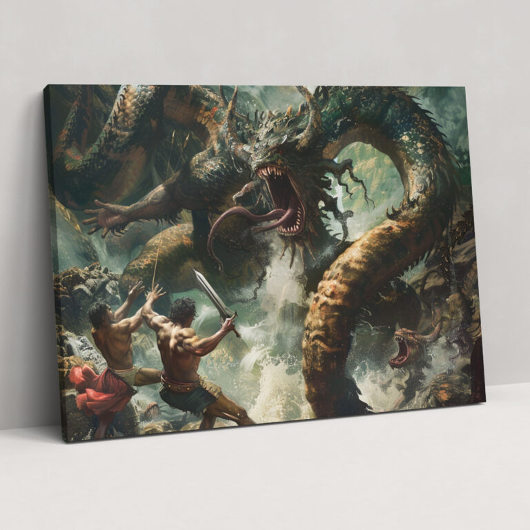 Mythology Canvas Print - Mythology, Home Decoration, Hercules, Canvas